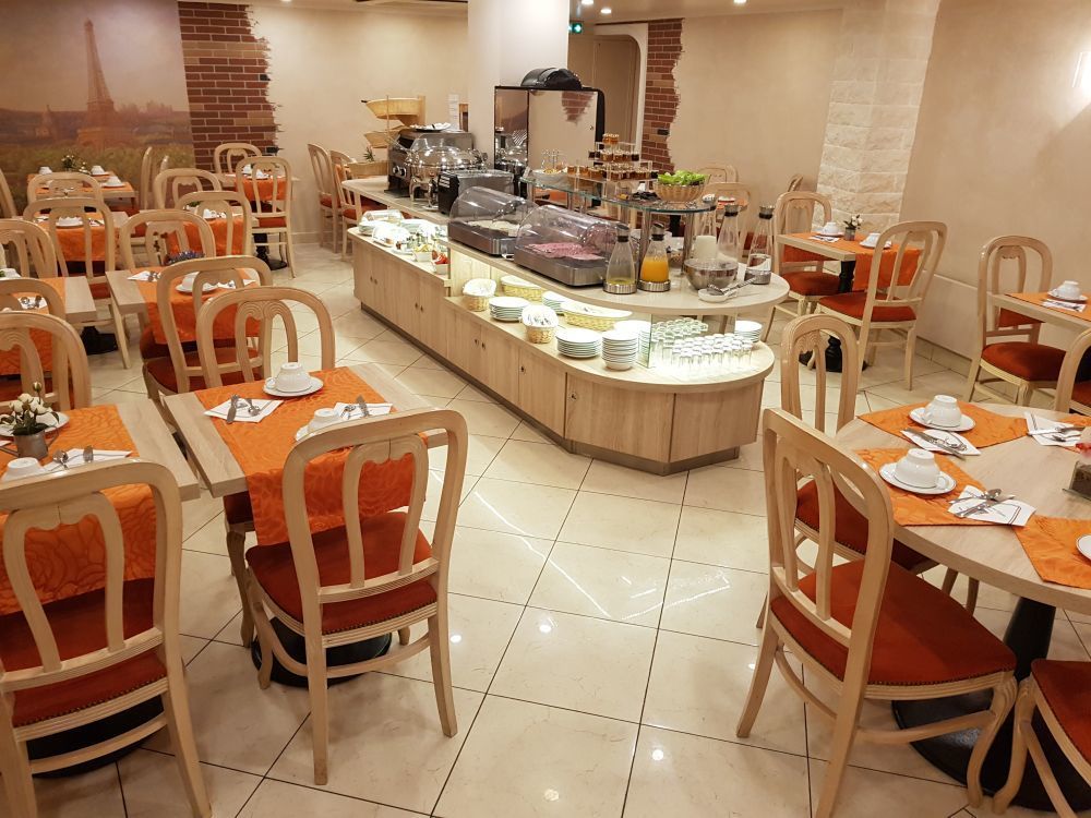 Hotel Champerret Elysees Paris - Frühstück